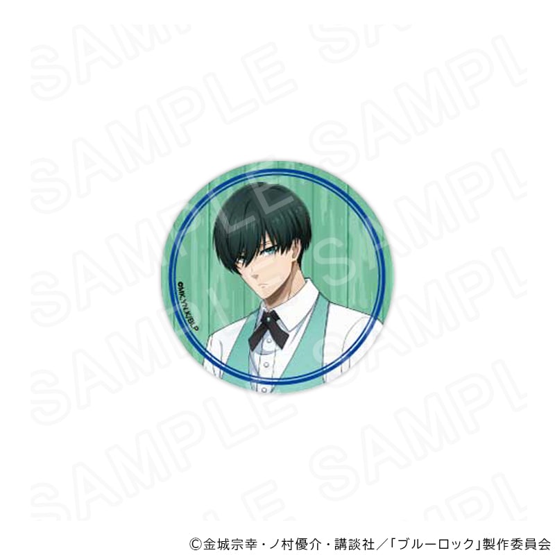 TVアニメ『ブルーロック』描き下ろし缶バッジ（カフェ衣装Ver）糸師 凛