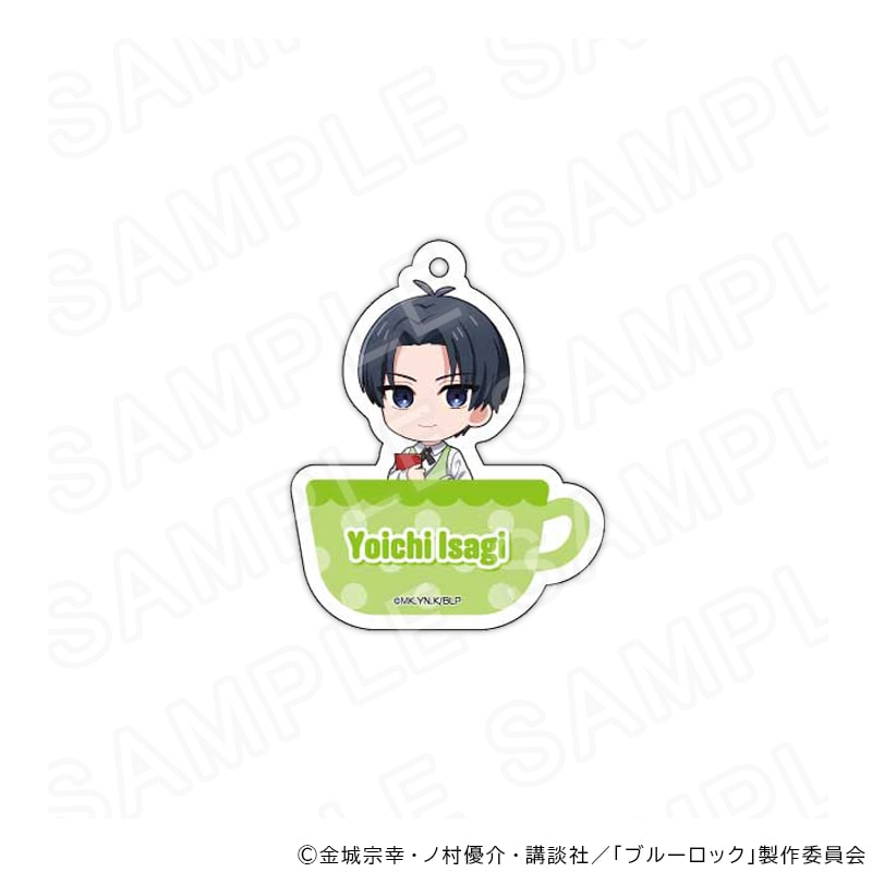 【 03/02 発送予定】 TVアニメ『ブルーロック』ミニキャラアクリルキーホルダー(カフェ衣装Ver)潔 世一 グッズ