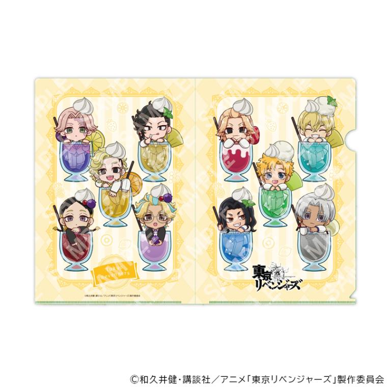 【 03/03 発送予定】 TVアニメ『東京リベンジャーズ』 ミニキャラクリアファイル スイーツパーティーコレクション グッズ