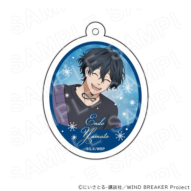 【 03/11 発送予定】 TVアニメ『WIND BREAKER』描き下ろしアクリルキーホルダー（冬衣装Ver）棪堂哉真斗 グッズ