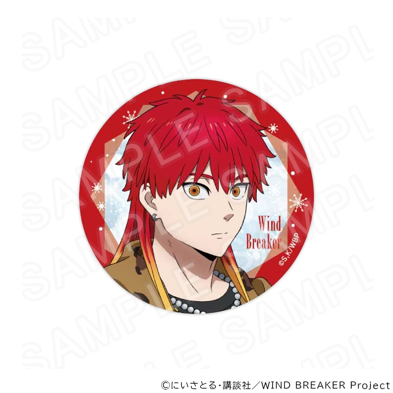 【 03/11 発送予定】 TVアニメ『WIND BREAKER』描き下ろし缶バッジ（冬衣装Ver）焚石矢 グッズ