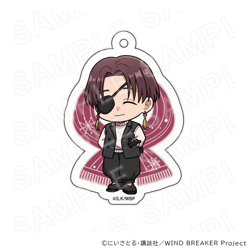 【 03/04 発送予定】 TVアニメ『WIND BREAKER』ミニキャラアクリルキーホルダー（冬衣装Ver）蘇枋隼飛 グッズ