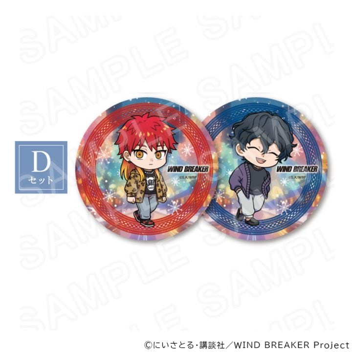【 03/04 発送予定】 TVアニメ『WIND BREAKER』ミニキャラコースターセット（冬衣装Ver）D グッズ