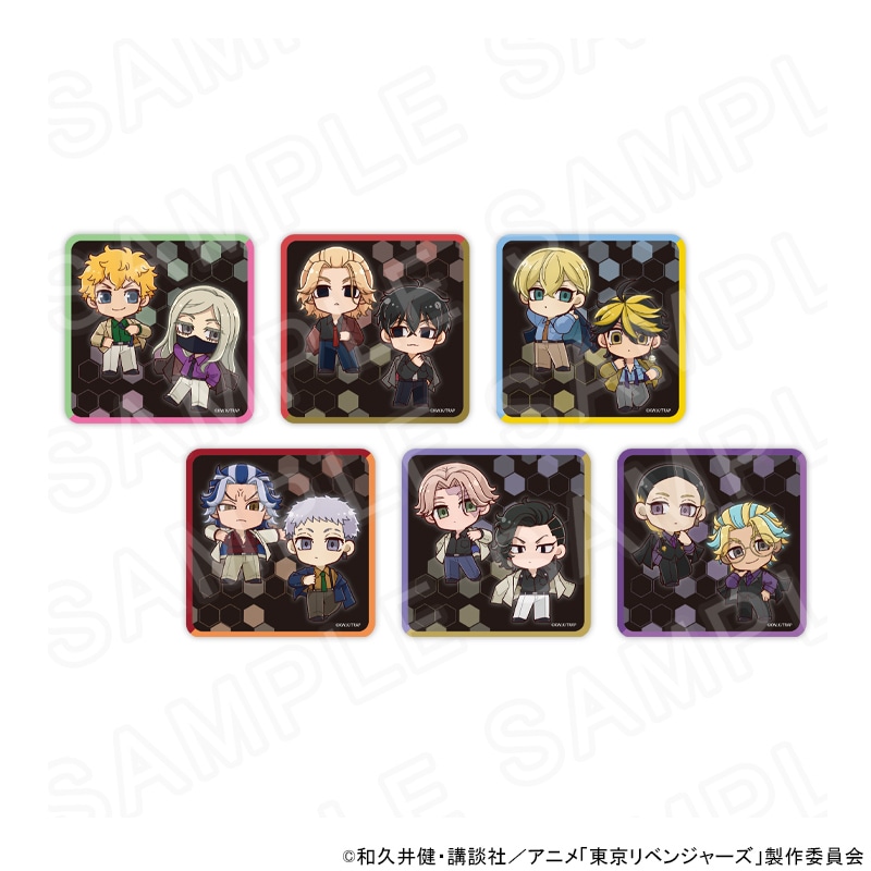 【 03/31 発送予定】 東京リベンジャーズ ジャケットスタイル ミニキャラコースターセット(6枚1セット) グッズ