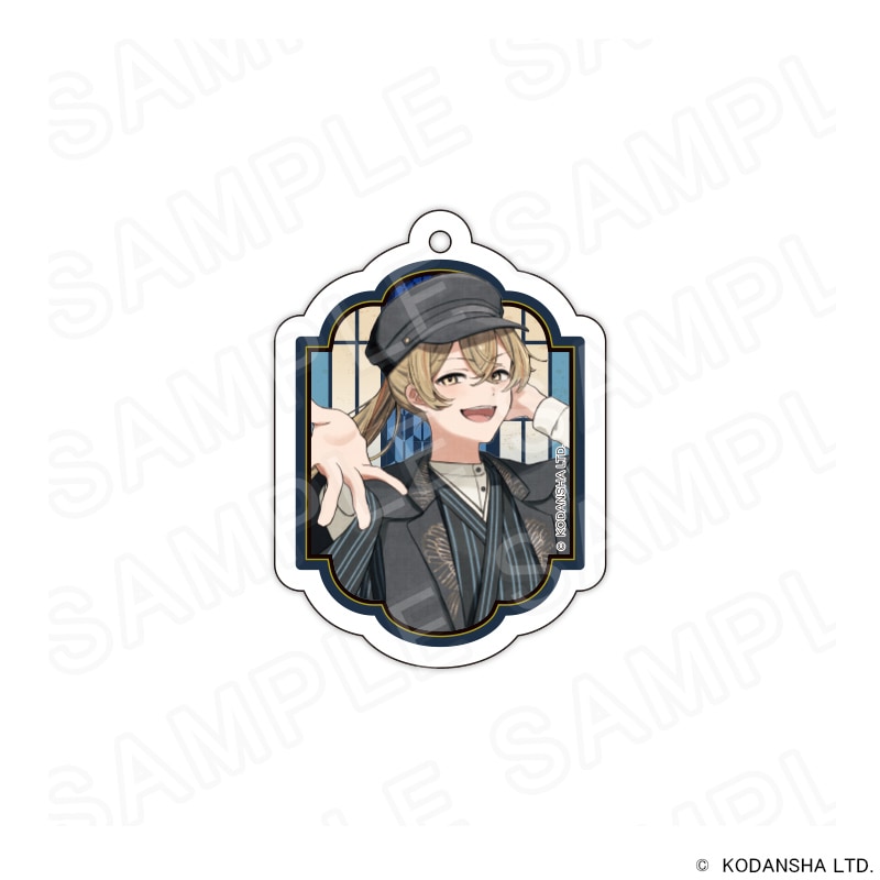 【 04/03 発送予定】 ハンドレッドノート 描き下ろしアクリルキーホルダー 大正浪漫Ver. 物怪瑠衣 グッズ