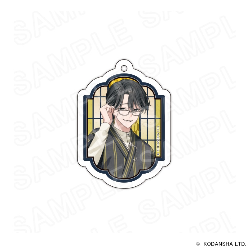 【 04/03 発送予定】 ハンドレッドノート 描き下ろしアクリルキーホルダー 大正浪漫Ver. 星喰右手 グッズ