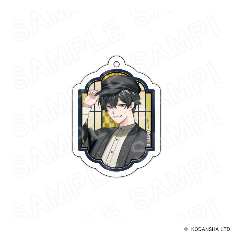 【 04/03 発送予定】 ハンドレッドノート 描き下ろしアクリルキーホルダー 大正浪漫Ver. 星喰左手 グッズ