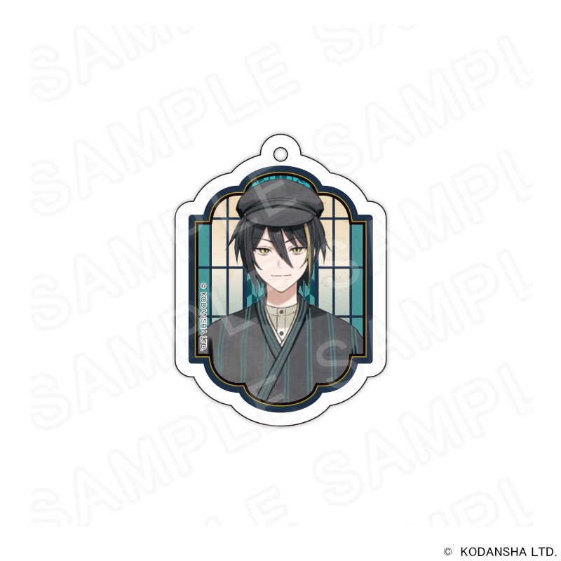 【 04/03 発送予定】 ハンドレッドノート 描き下ろしアクリルキーホルダー 大正浪漫Ver. 御蛇元雷夏 グッズ