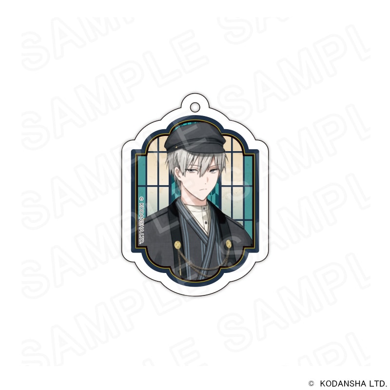 【 04/03 発送予定】 ハンドレッドノート 描き下ろしアクリルキーホルダー 大正浪漫Ver. 鎧衣塚恵吾 グッズ