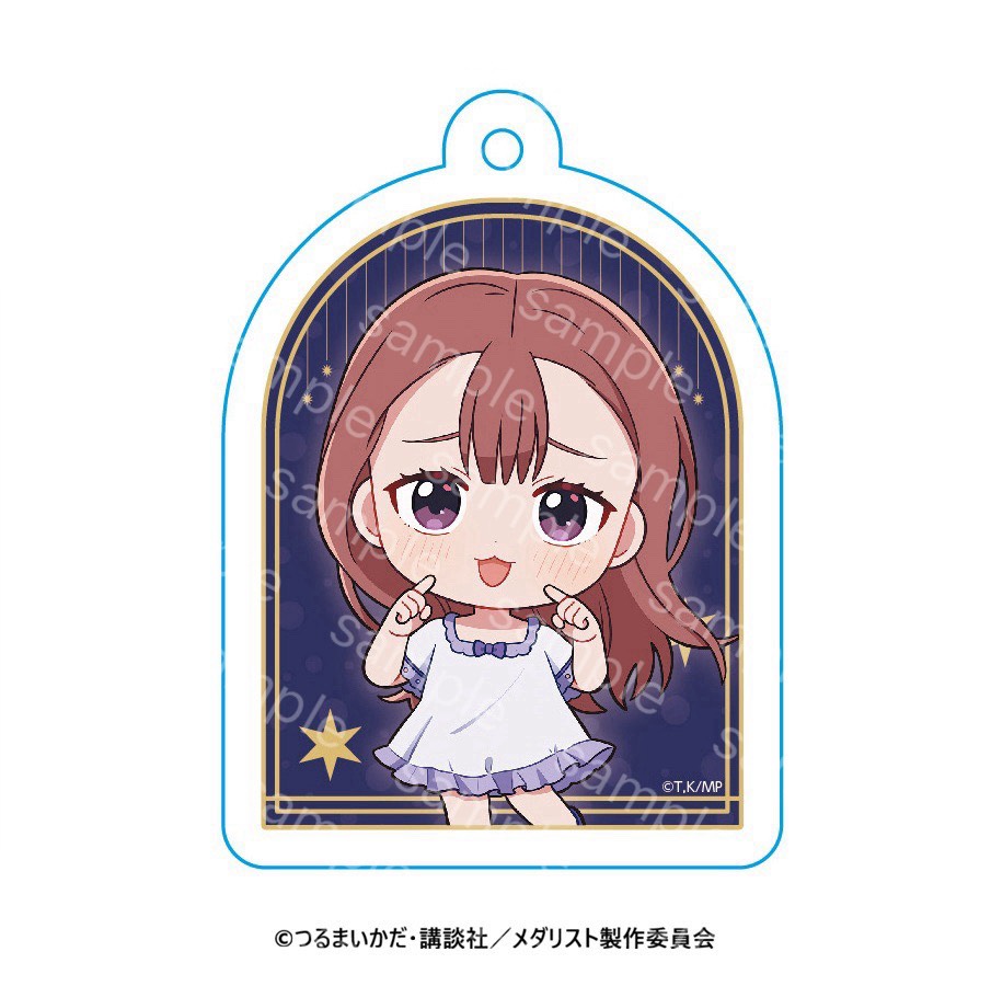 メダリスト ミニキャラアクリルキーホルダー パジャマVer.（鹿本すず