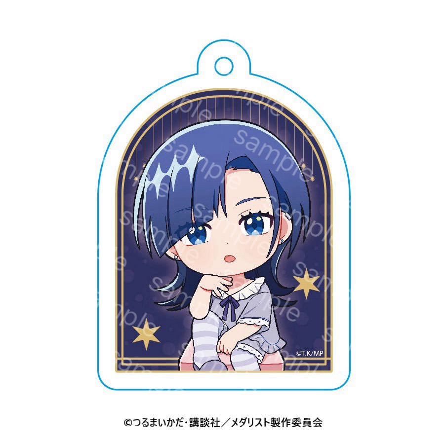 メダリスト ミニキャラアクリルキーホルダー パジャマVer.（岡崎いるか