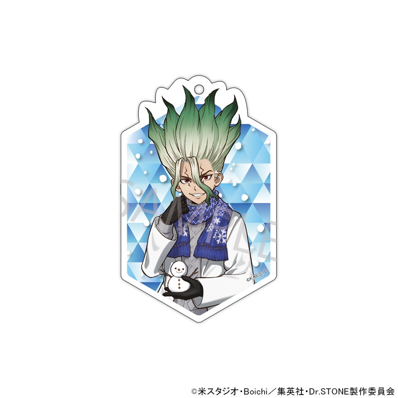 【 06/08 発送予定】 TVアニメ「Dr.STONE」さっぽろ雪まつり 描き下ろしアクリルキーホルダー[石神千空] グッズ