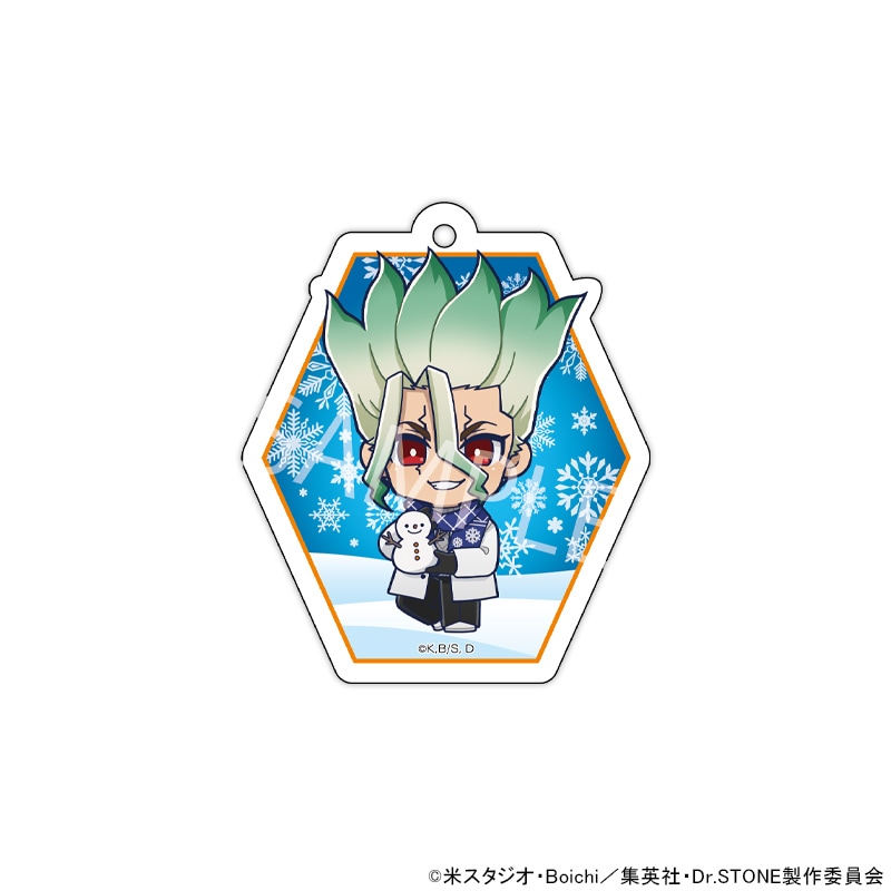 【 06/08 発送予定】 TVアニメ「Dr.STONE」さっぽろ雪まつり ミニキャラアクリルキーホルダー[石神千空] グッズ