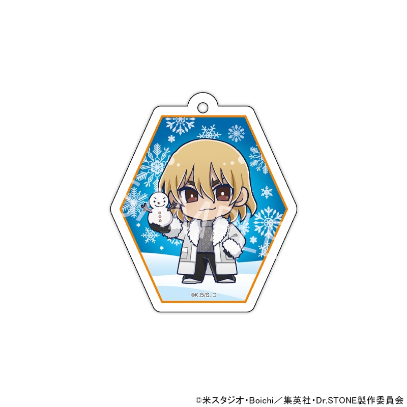 【 06/08 発送予定】 TVアニメ「Dr.STONE」さっぽろ雪まつり ミニキャラアクリルキーホルダー[七海龍水] グッズ