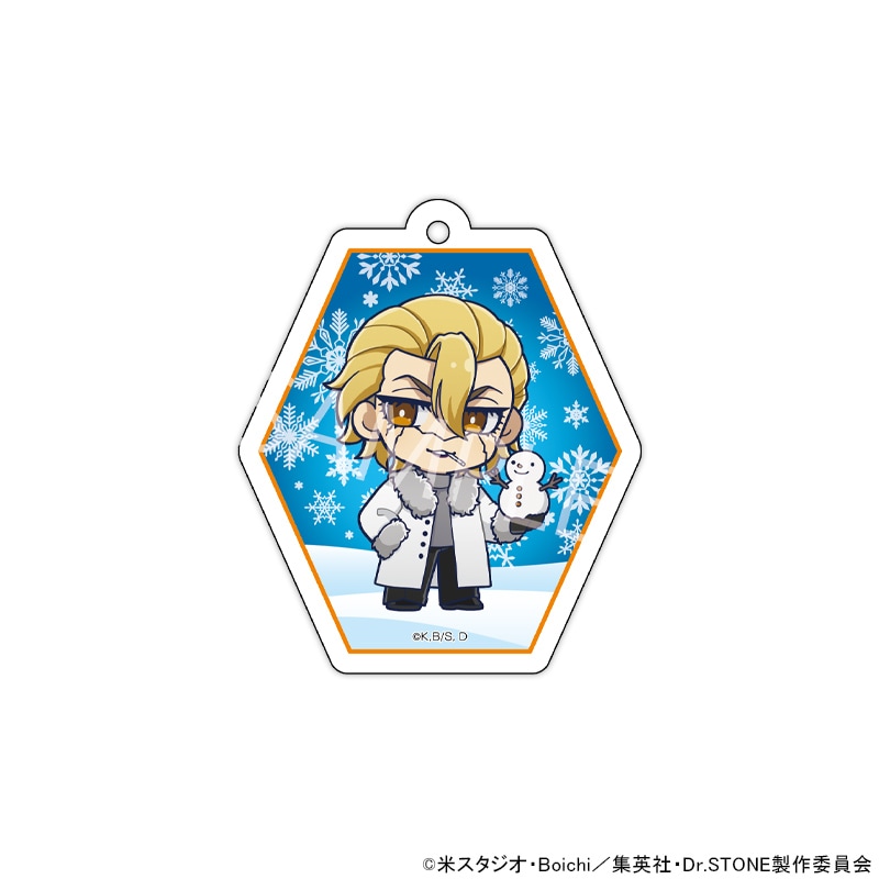 【 06/08 発送予定】 TVアニメ「Dr.STONE」さっぽろ雪まつり ミニキャラアクリルキーホルダー[スタンリー・スナイダー] グッズ