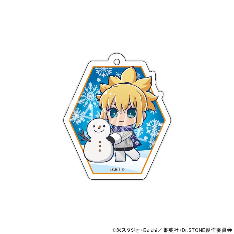 【 06/08 発送予定】 TVアニメ「Dr.STONE」さっぽろ雪まつり ミニキャラアクリルキーホルダー[コハク] グッズ