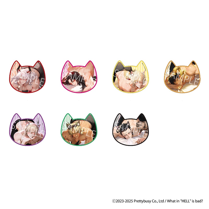 サタン 缶バッジ 猫の日 13点 サタン 地獄のどこが悪い？ プリンセス