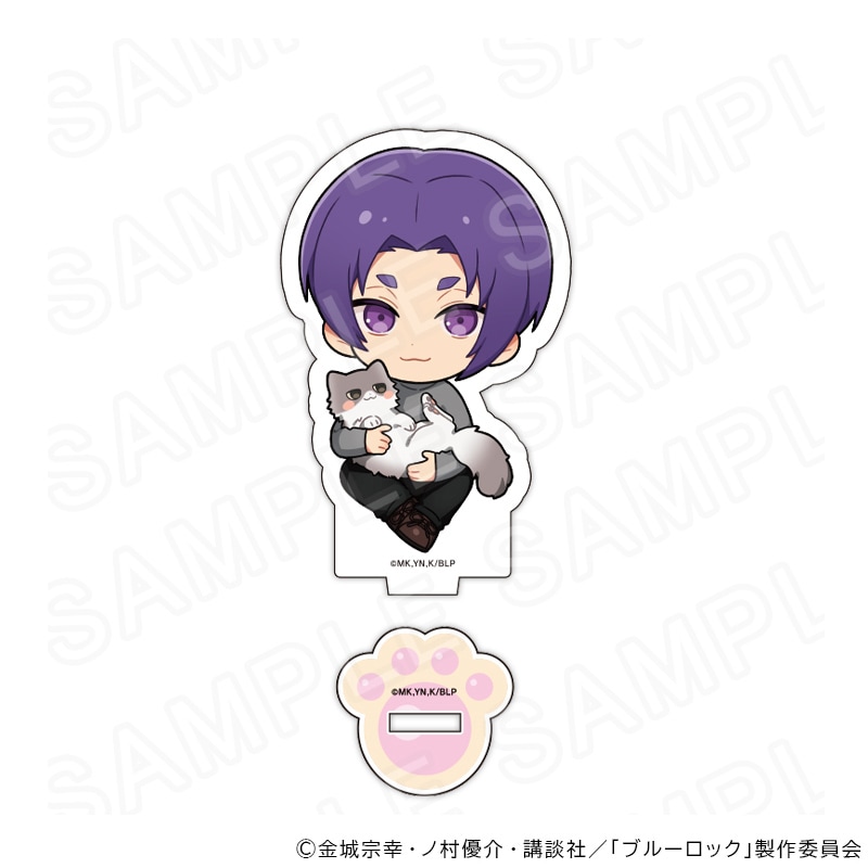 03/21 発送予定】 TVアニメ『ブルーロック』 アクリルスタンド 猫の日