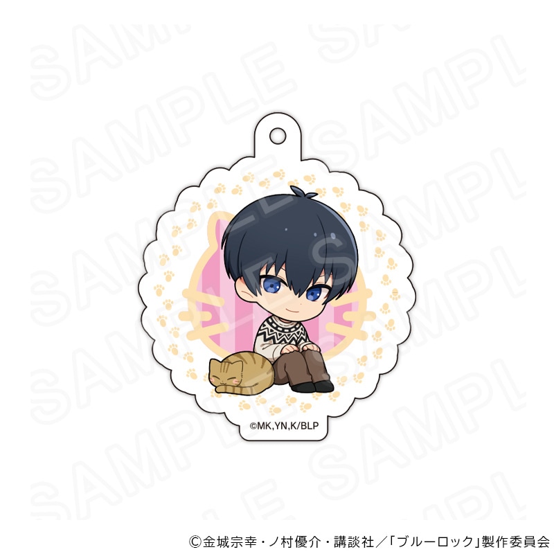 【 03/28 発送予定】 TVアニメ『ブルーロック』 キーホルダー 猫の日Ver 潔 世一 グッズ