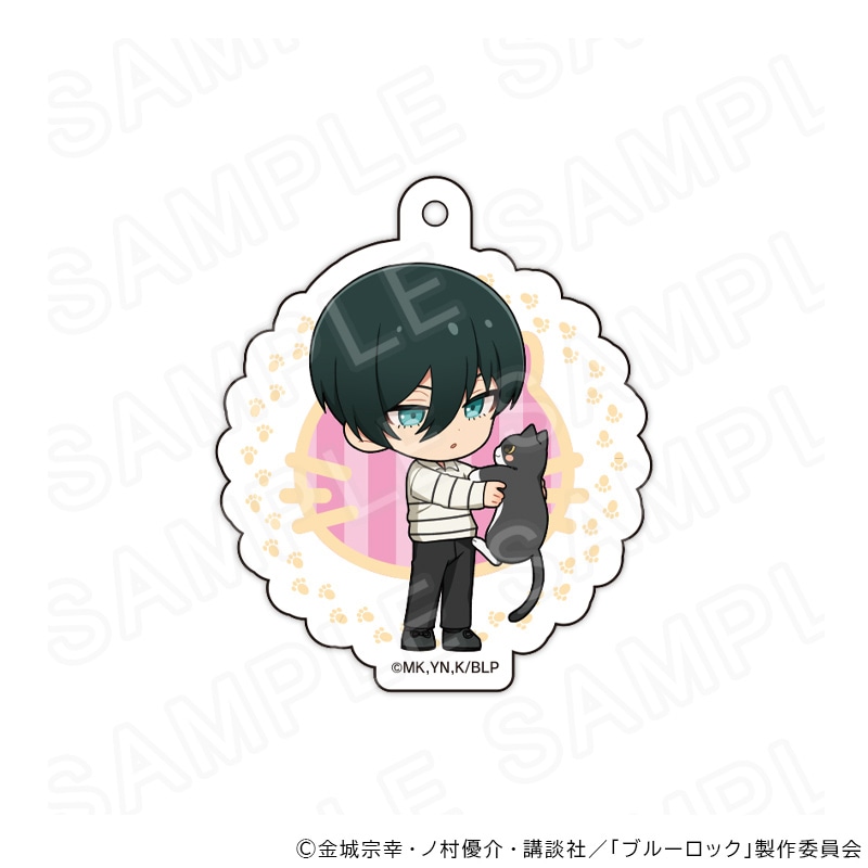 【 03/28 発送予定】 TVアニメ『ブルーロック』 キーホルダー 猫の日Ver 糸師 凛 グッズ