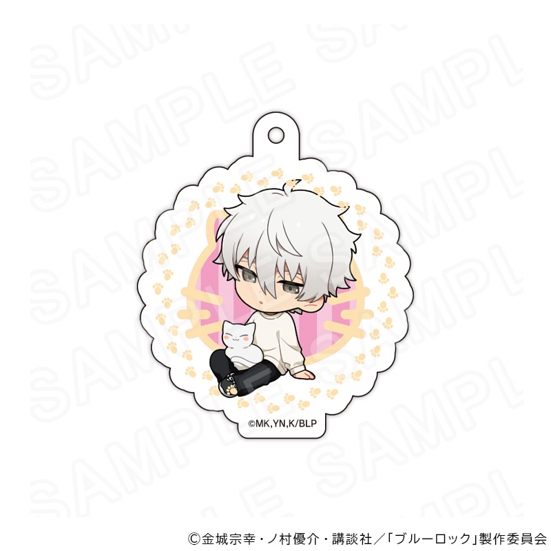 【 03/28 発送予定】 TVアニメ『ブルーロック』 キーホルダー 猫の日Ver 凪 誠士郎 グッズ