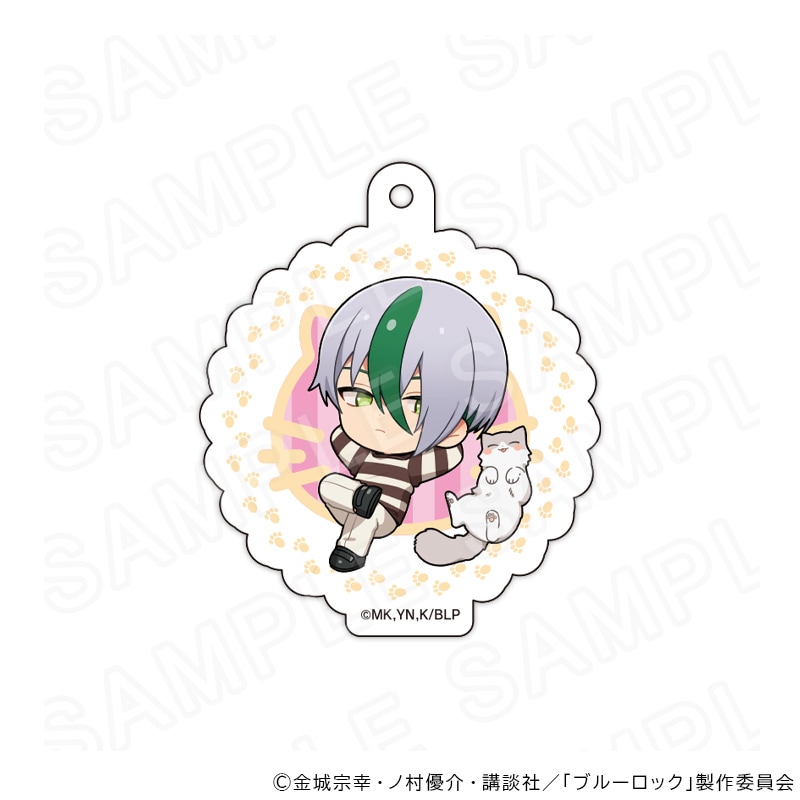 【 03/28 発送予定】 TVアニメ『ブルーロック』 キーホルダー 猫の日Ver 乙夜 影汰 グッズ