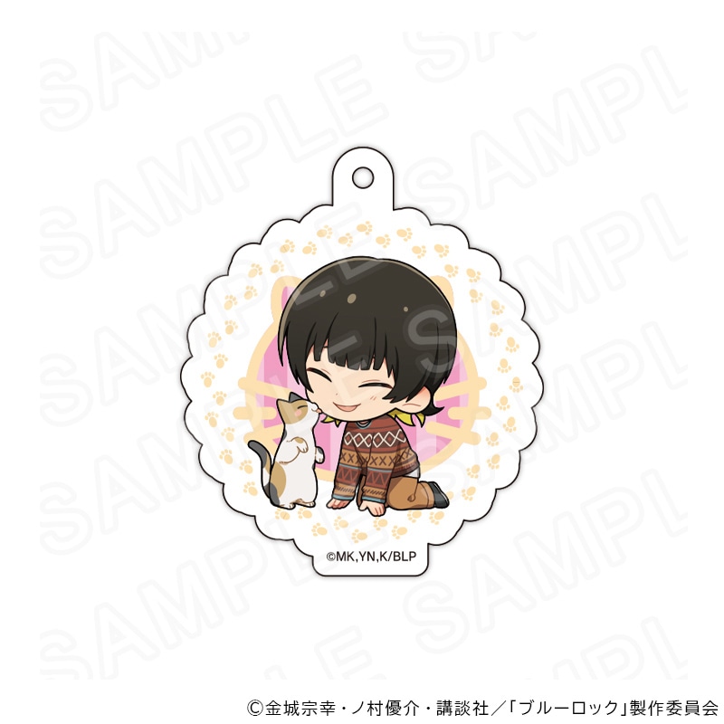 【 03/28 発送予定】 TVアニメ『ブルーロック』 キーホルダー 猫の日Ver 蜂楽 廻 グッズ