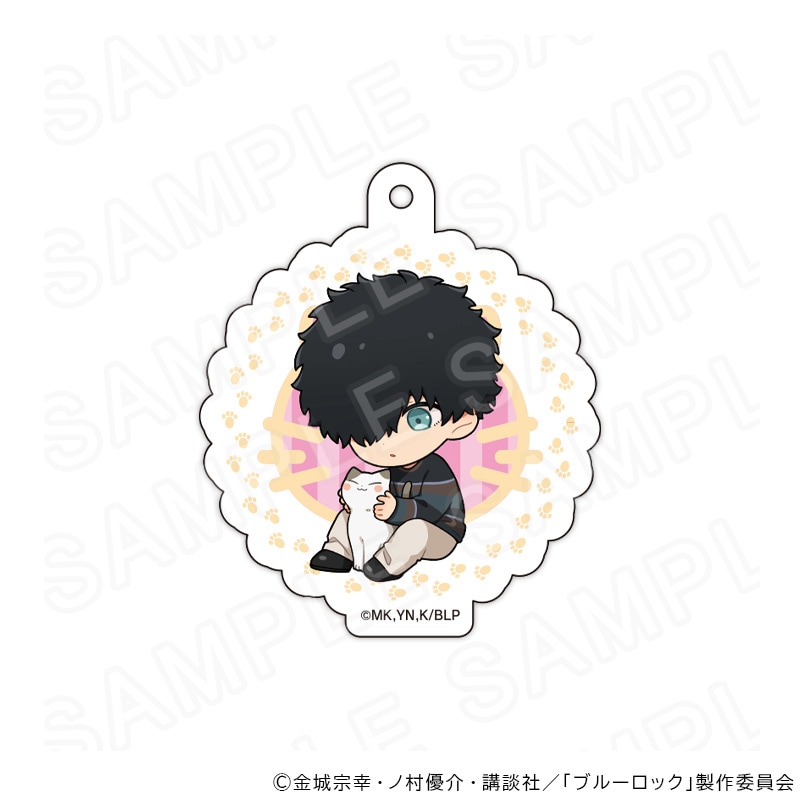 【 03/28 発送予定】 TVアニメ『ブルーロック』 キーホルダー 猫の日Ver 二子 一揮 グッズ