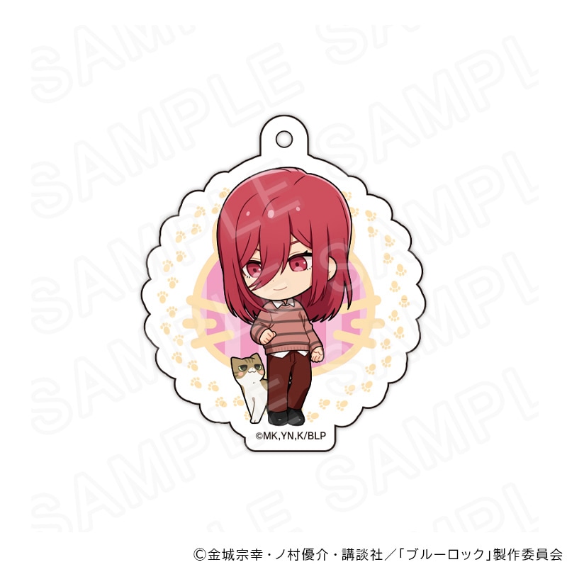 【 03/28 発送予定】 TVアニメ『ブルーロック』 キーホルダー 猫の日Ver 千切 豹馬 グッズ