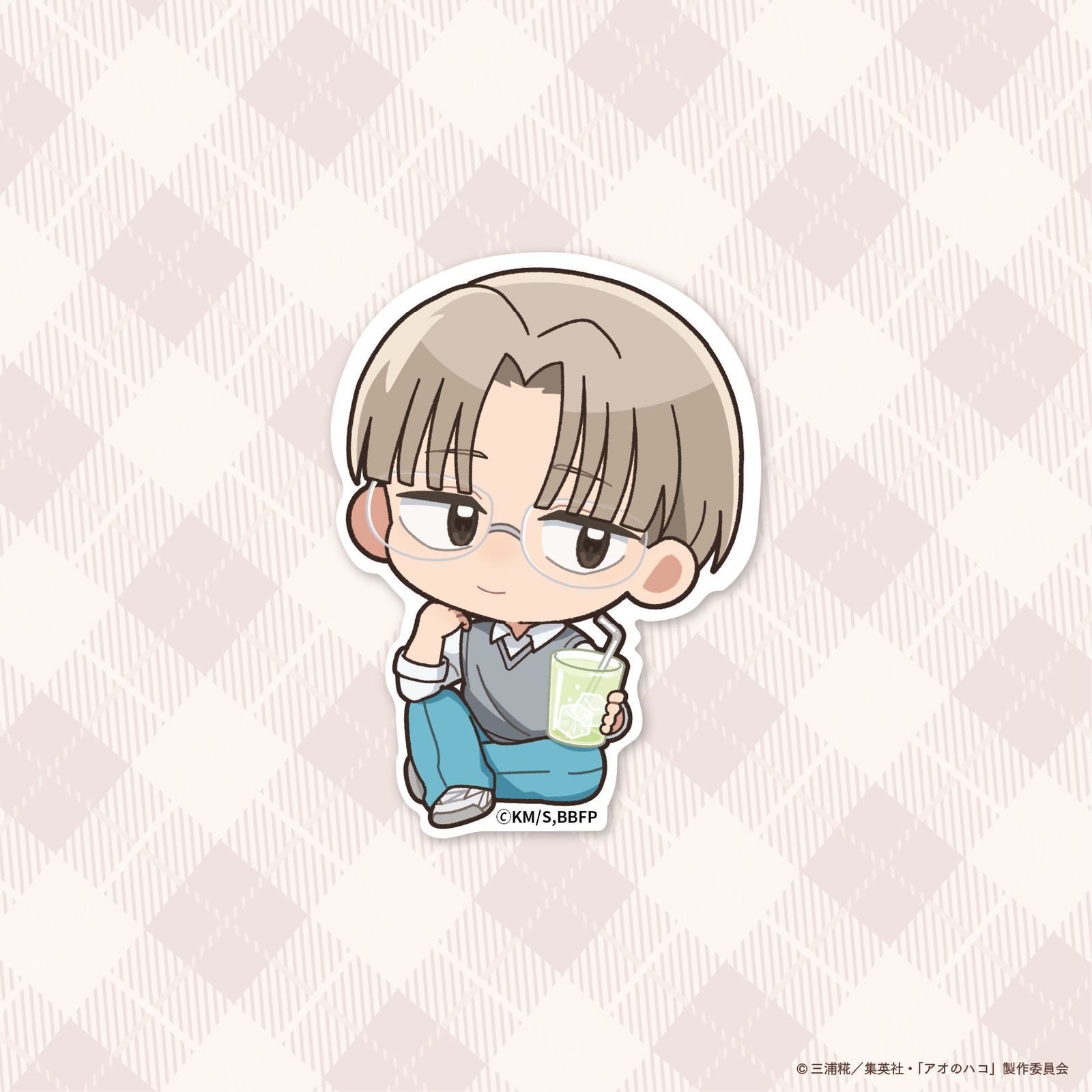 TVアニメ『アオのハコ』　ステッカー笠原匡