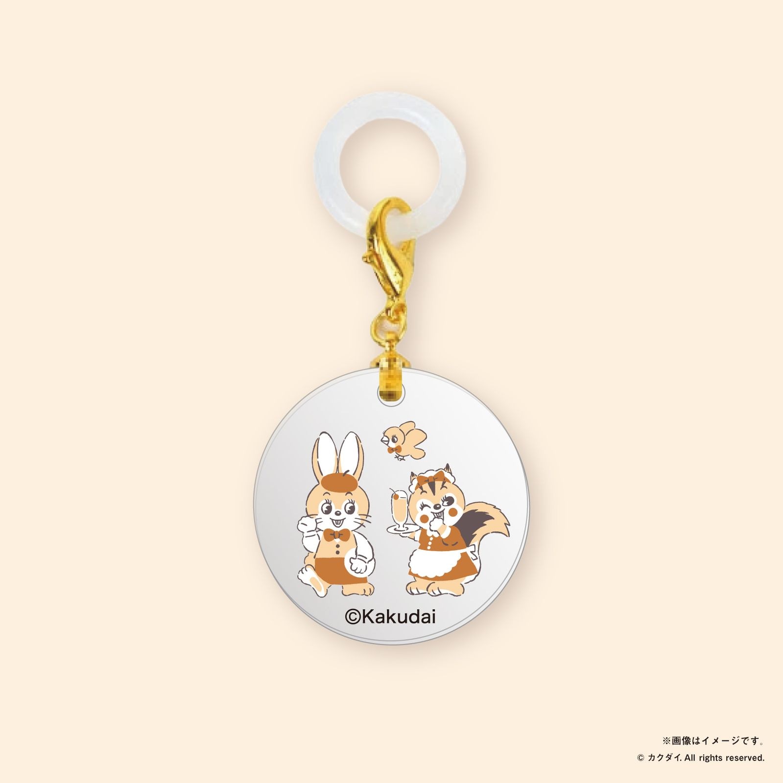 『クッピーラムネ』のラムネ喫茶 アクリル目印チャーム 