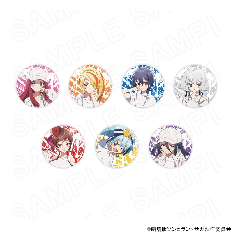 【 05/11 発送予定】 劇場版『ゾンビランドサガ ゆめぎんがパラダイス』　トレーディング缶バッジ ※ブラインド販売 グッズ