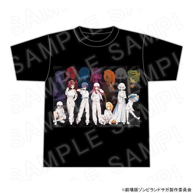【 04/20 発送予定】 劇場版『ゾンビランドサガ ゆめぎんがパラダイス』　Tシャツ グッズ