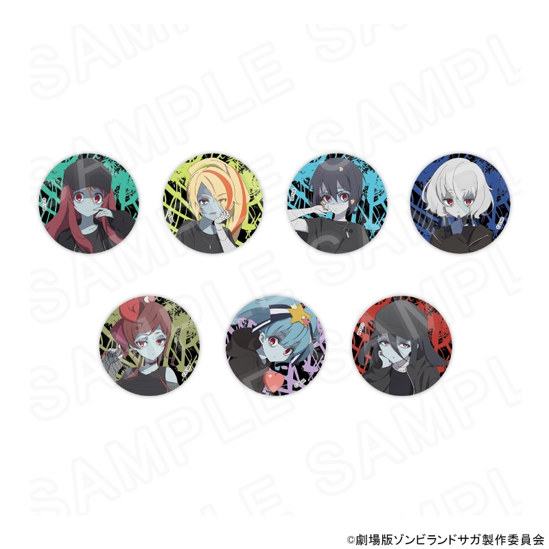 【 05/11 発送予定】 劇場版『ゾンビランドサガ ゆめぎんがパラダイス』　トレーディングゾンビィ缶バッジ ※ブラインド販売 グッズ