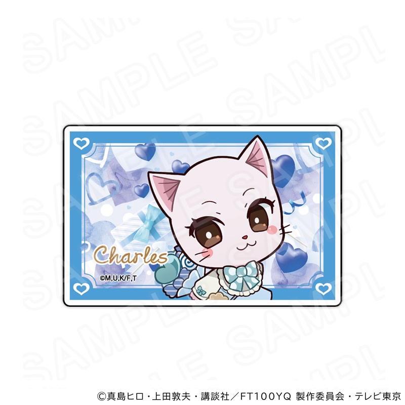 【 08/07 発送予定】 TVアニメ「FAIRY TAIL 100年クエスト」 ネームバッジ ホワイトデーVer シャルル グッズ