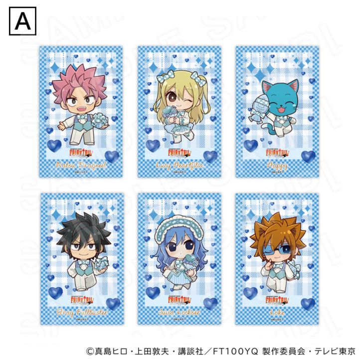 【 08/07 発送予定】 TVアニメ「FAIRY TAIL 100年クエスト」 チェキ風カードセット ホワイトデーVer A
