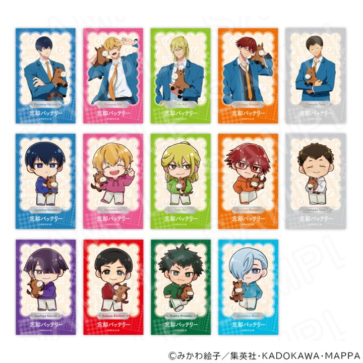 【 05/14 発送予定】 TVアニメ『忘却バッテリー』 トレーディングカードバラ ※ブラインド販売 グッズ