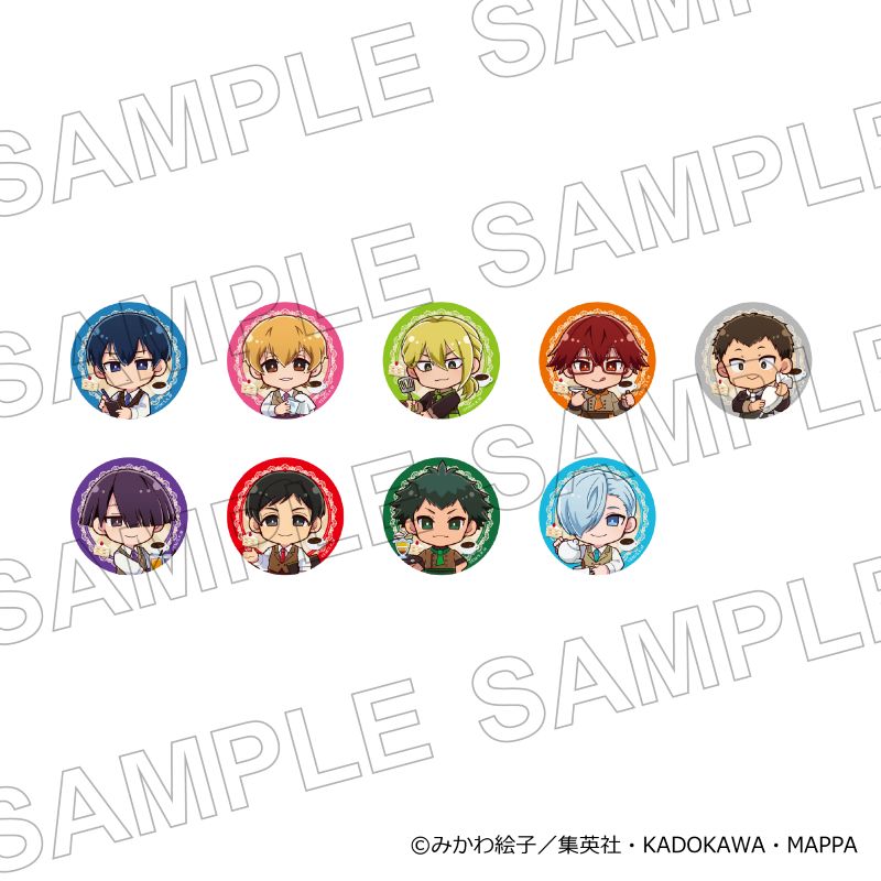 【 06/04 発送予定】 TVアニメ『忘却バッテリー』 ミニキャラ缶バッジ バラ ※ブラインド販売 グッズ