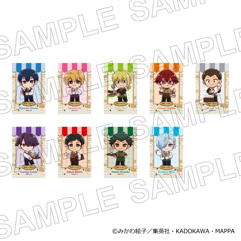 【 05/14 発送予定】 TVアニメ『忘却バッテリー』 ミニキャラチェキ風カード　コンプリートセット ※セット販売 グッズ