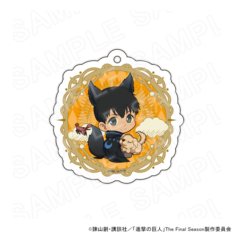 【 06/11 発送予定】 「進撃の巨人」タロット コラボカフェ ミニキャラアクリルキーホルダー/ベルトルト