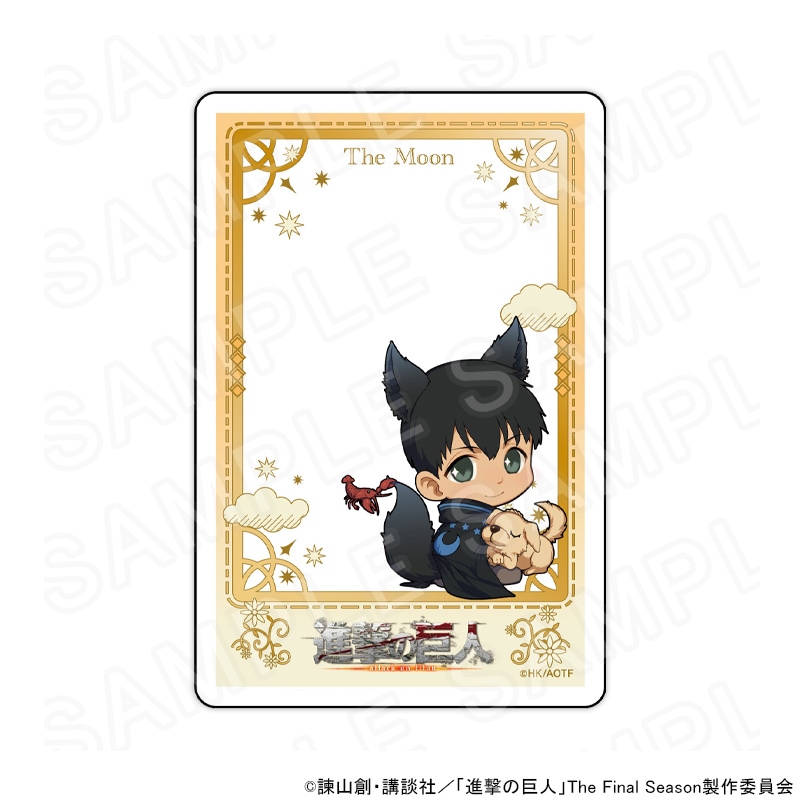【 06/11 発送予定】 「進撃の巨人」タロット コラボカフェ ミニキャラアクリルカード/ベルトルト