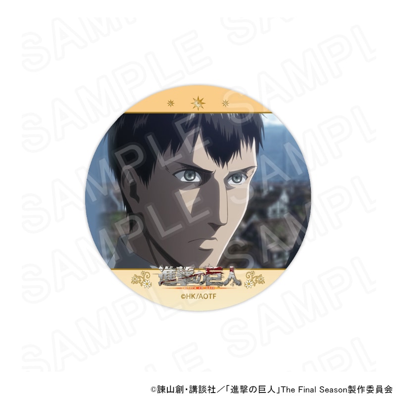 【 06/11 発送予定】 「進撃の巨人」タロット コラボカフェ 場面写缶バッジ/ベルトルト