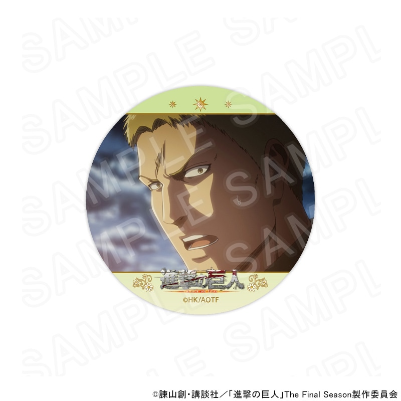【 06/11 発送予定】 「進撃の巨人」タロット コラボカフェ 場面写缶バッジ/ライナー