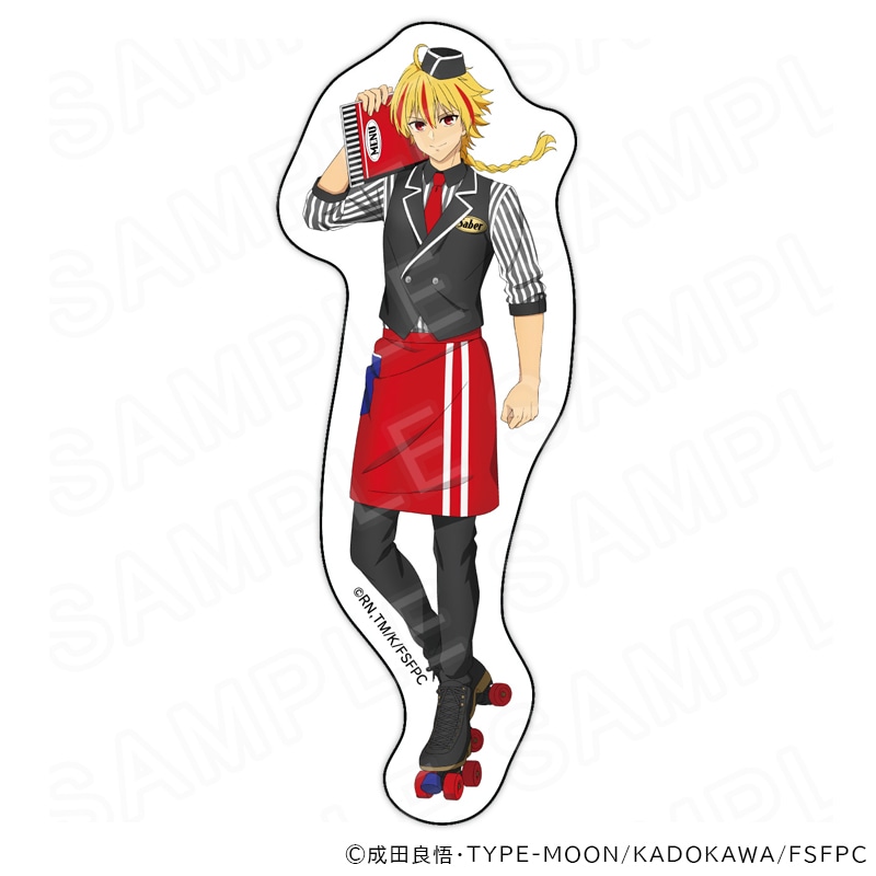 【 07/02 発送予定】 TVアニメ『Fate/strange Fake』 描き下ろしダイカットステッカー セイバー（ダイナー）