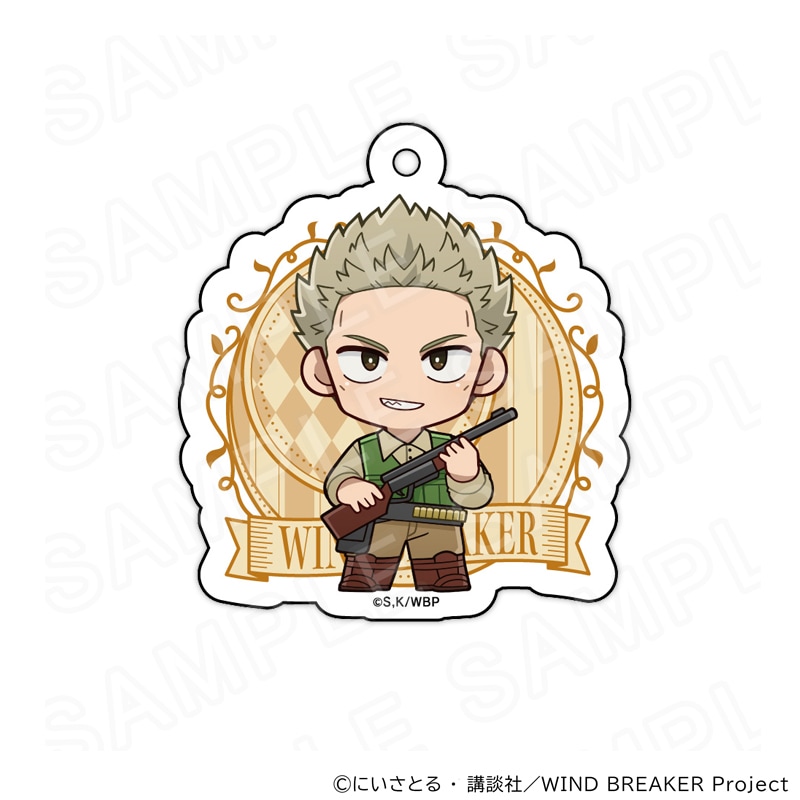 【 06/27 発送予定】 TVアニメ『WIND BREAKER』 アクリルキーホルダー 人狼ゲームVer 柊 登馬 グッズ