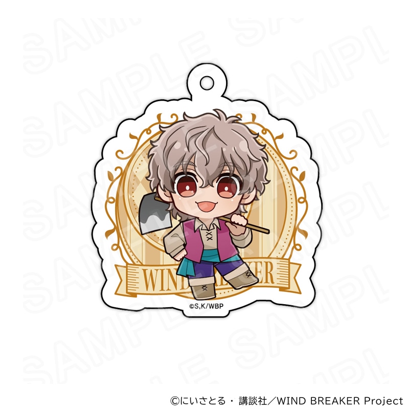 【 06/27 発送予定】 TVアニメ『WIND BREAKER』 アクリルキーホルダー 人狼ゲームVer 兎耳山 丁子 グッズ