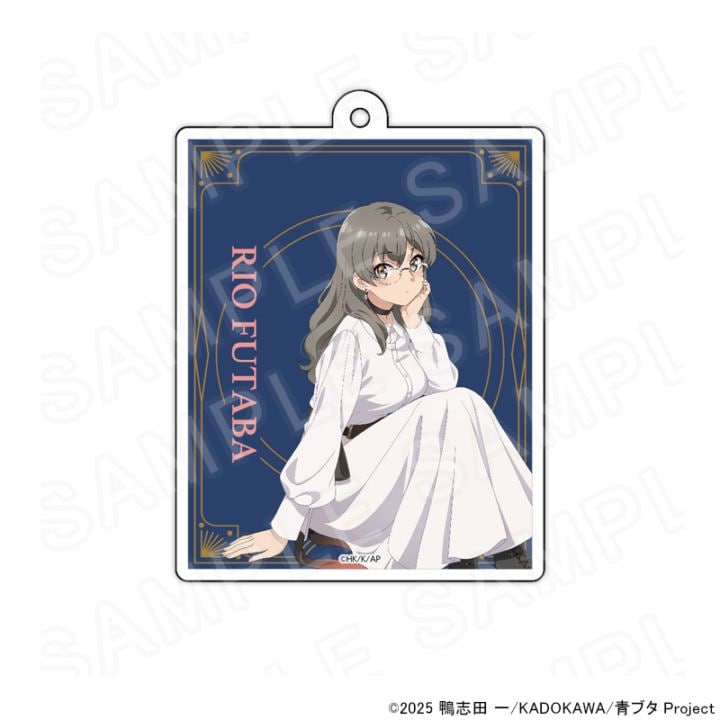 アニメ「青春ブタ野郎」シリーズ 描き下ろしアクリルキーホルダー 双葉