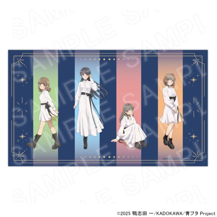 【 08/14 発送予定】 アニメ「青春ブタ野郎」シリーズ 描き下ろしラバーマット グッズ