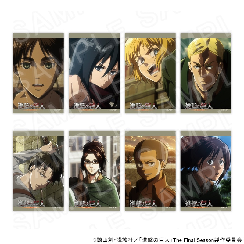 TVアニメ『進撃の巨人』 場面写カードセット Vol.2 アニメキャラグッズ