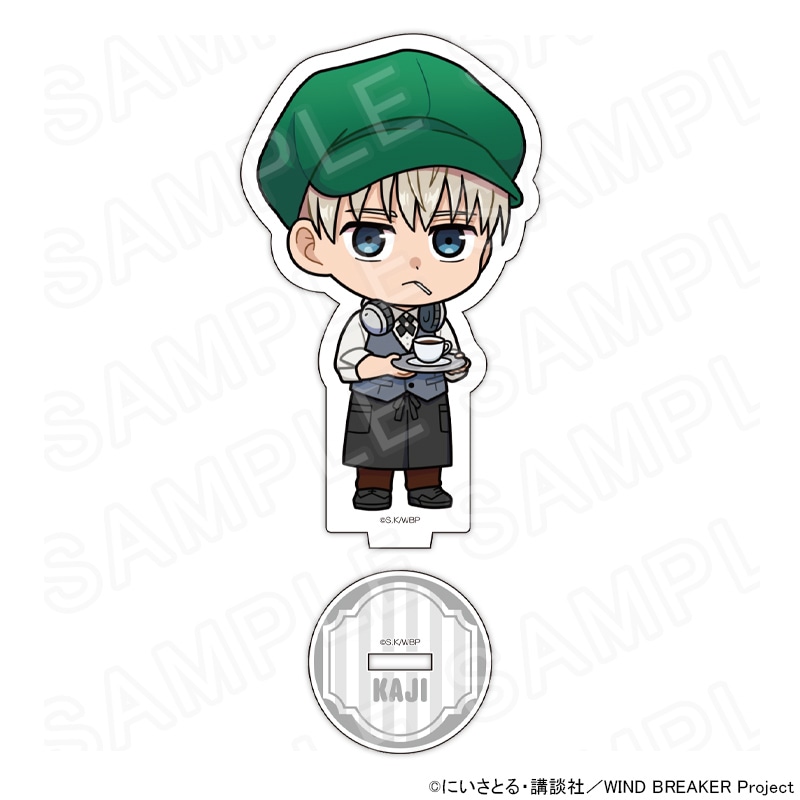 【 08/11 発送予定】 TVアニメ『WIND BREAKER』 ミニキャラアクリルスタンド カフェVer. 梶蓮 グッズ